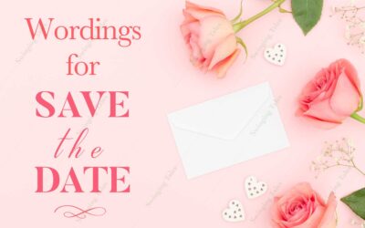 25+ Wordings for Wedding Invitations