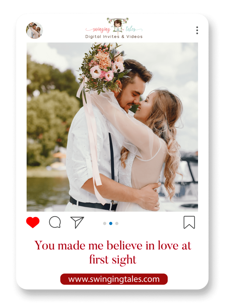 25 Best Wedding Captions for Instagram | Swinging Tales